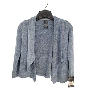 C9 Champion Girls Open‎ Front Cardigan Sweater S (6-6X) Blue
